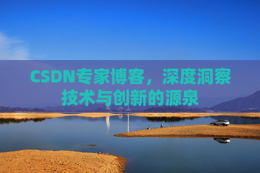 CSDN专家博客，深度洞察技术与创新的源泉